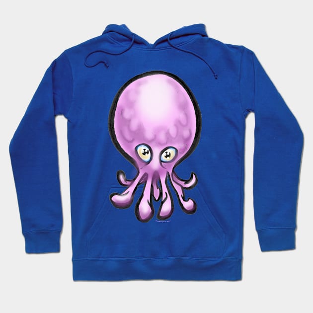 Baby Octopus Hoodie by Kevin Middleton